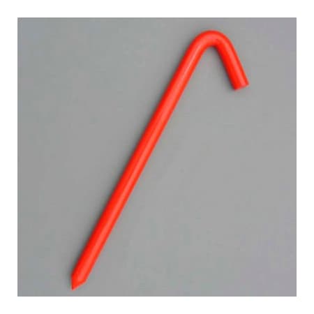 Cutshaw Industries 12" Hook Stake, Orange 62512BOR